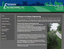 Tablet Screenshot of erdmanengineering.com